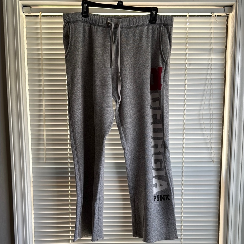PINK Victoria's Secret Gray UGA Sweats